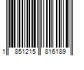 Barcode Image for UPC code 1851215816189