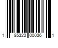 Barcode Image for UPC code 185323000361