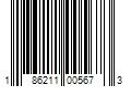 Barcode Image for UPC code 186211005673