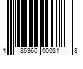 Barcode Image for UPC code 186366000318