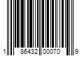 Barcode Image for UPC code 186432000709