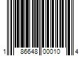 Barcode Image for UPC code 186648000104