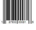 Barcode Image for UPC code 187933000816