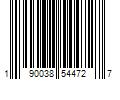 Barcode Image for UPC code 190038544727