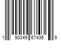 Barcode Image for UPC code 190049674369