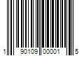 Barcode Image for UPC code 190109000015