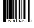 Barcode Image for UPC code 190198792143