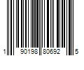 Barcode Image for UPC code 190198806925