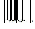 Barcode Image for UPC code 190207004755