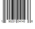 Barcode Image for UPC code 190231041436