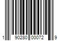 Barcode Image for UPC code 190280000729