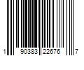 Barcode Image for UPC code 190383226767