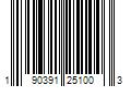 Barcode Image for UPC code 190391251003