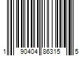 Barcode Image for UPC code 190404863155