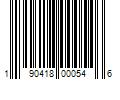 Barcode Image for UPC code 190418000546