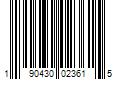 Barcode Image for UPC code 190430023615