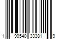 Barcode Image for UPC code 190540333819