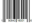 Barcode Image for UPC code 190543160016