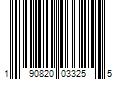 Barcode Image for UPC code 190820033255