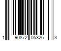 Barcode Image for UPC code 190872053263