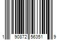 Barcode Image for UPC code 190872563519