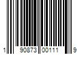 Barcode Image for UPC code 190873001119