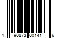 Barcode Image for UPC code 190873001416