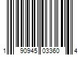 Barcode Image for UPC code 190945033604