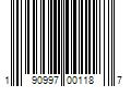 Barcode Image for UPC code 190997001187