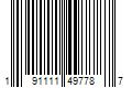 Barcode Image for UPC code 191111497787