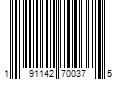 Barcode Image for UPC code 191142700375