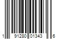 Barcode Image for UPC code 191280013436