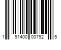 Barcode Image for UPC code 191400007925