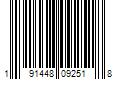 Barcode Image for UPC code 191448092518