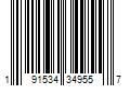 Barcode Image for UPC code 191534349557