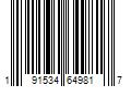 Barcode Image for UPC code 191534649817