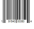 Barcode Image for UPC code 191540003504