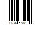 Barcode Image for UPC code 191796670017