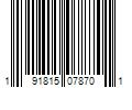 Barcode Image for UPC code 191815078701