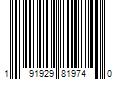 Barcode Image for UPC code 191929819740