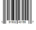 Barcode Image for UPC code 191932431557