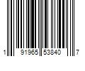 Barcode Image for UPC code 191965538407