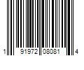 Barcode Image for UPC code 191972080814