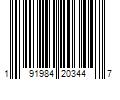 Barcode Image for UPC code 191984203447