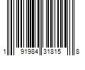 Barcode Image for UPC code 191984318158