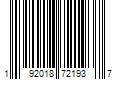 Barcode Image for UPC code 192018721937