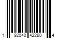 Barcode Image for UPC code 192040422604