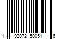 Barcode Image for UPC code 192072500516