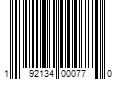 Barcode Image for UPC code 192134000770