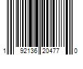 Barcode Image for UPC code 192136204770